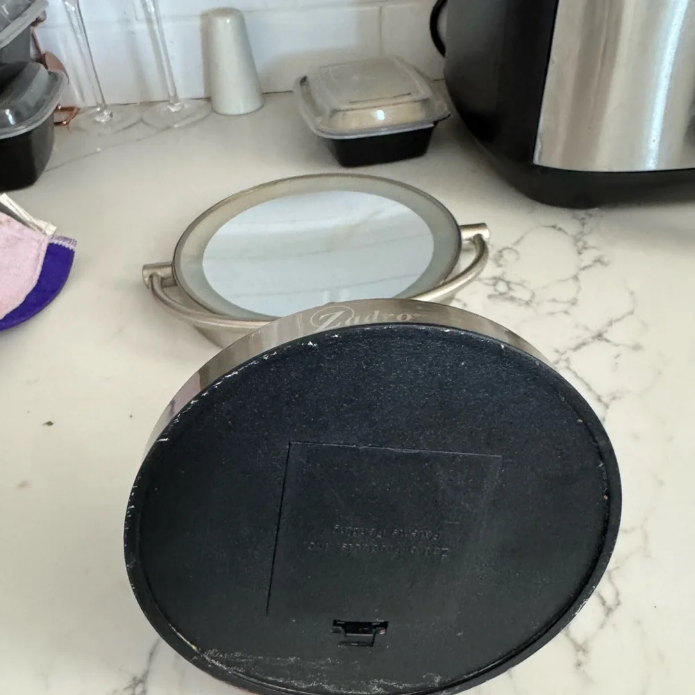 Elegant Silver Vanity Mirror